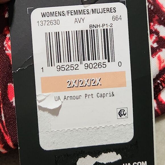 Under Armour Leggings Size 2X Feel Cool Dry And Light No Slip Waistband - Picture 6 of 14